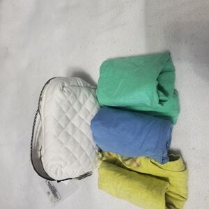 9M Boys Tricolor Burberry Bodysuits